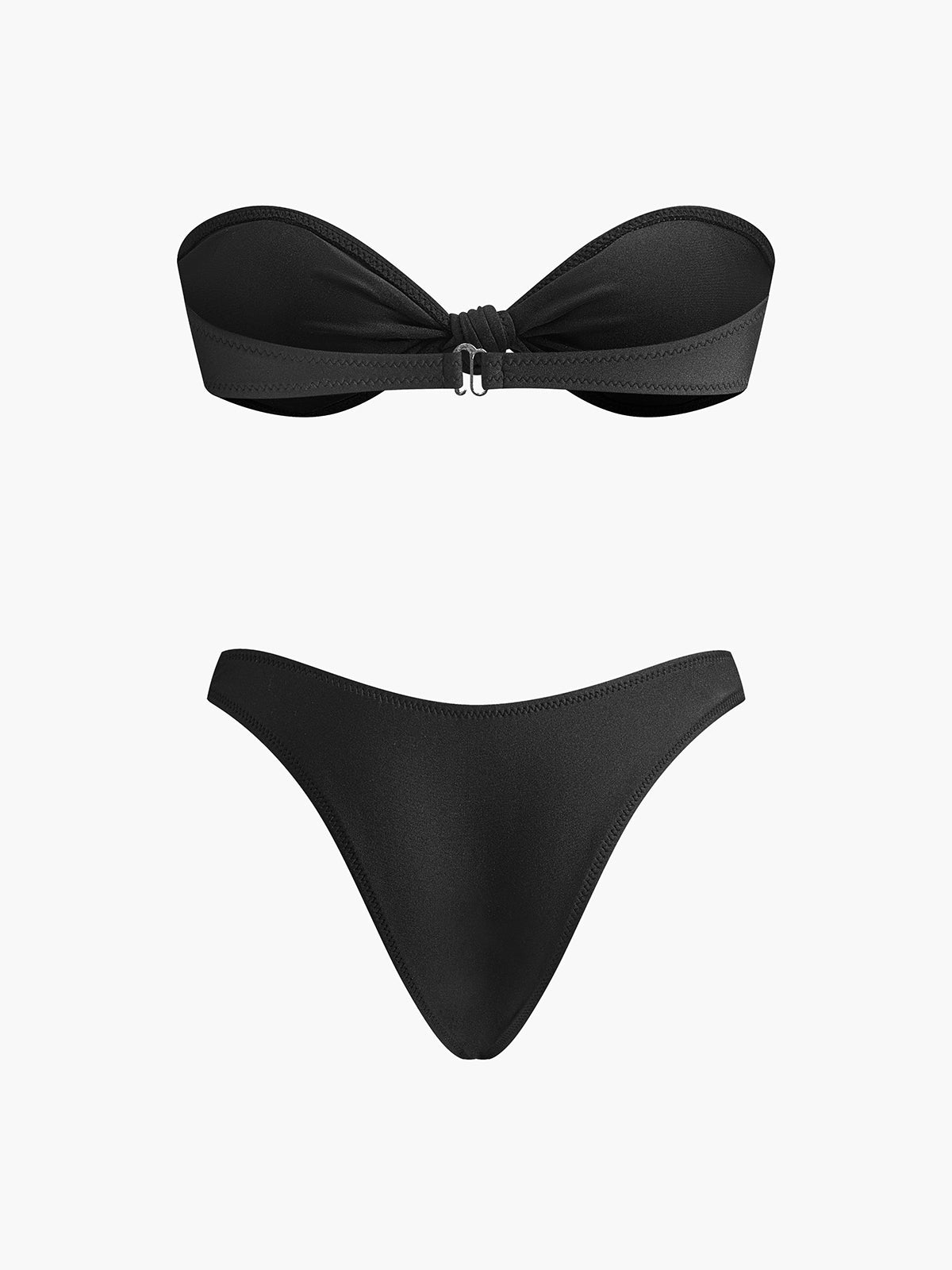 Şık Düğümlü Bandeau Bikini Takımı - Phentora