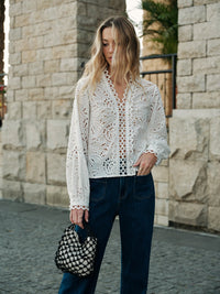 Embroidery Hollow - Out Detaylı Üst - Phentora