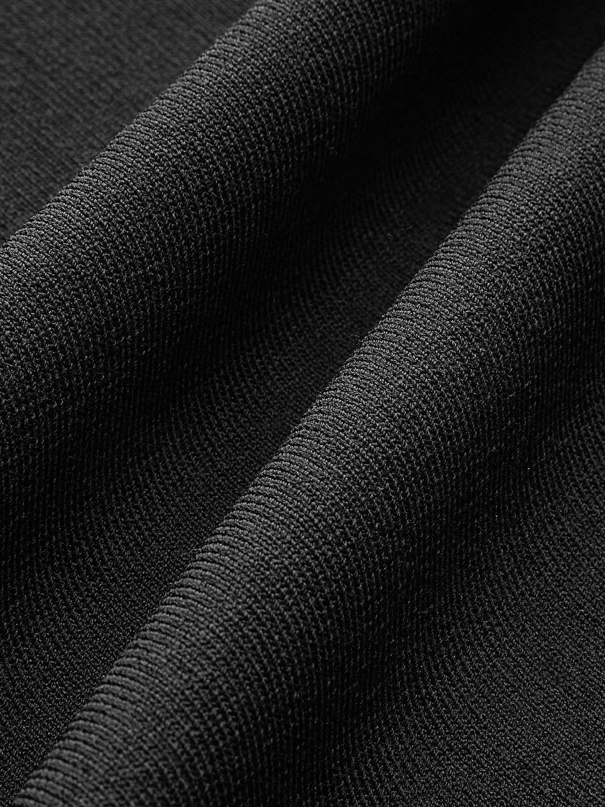 Cold - Shoulder Triko Fırfırlı Elbise - Phentora