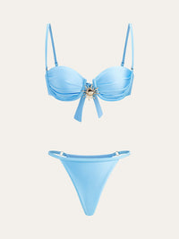 Charm Soleil Bikini Takımı ve Şık Pareo Etek - Phentora