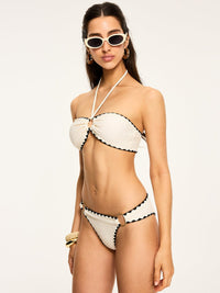 Kontrastlı Kenarlı Bikini Takımı Şık Bir Tarz İçin - Phentora