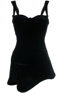 Chelsea Sweetheart - neck Asimetrik Mini Elbise - Phentora