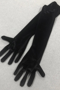 Fiyonk Detaylı Silk Kadife Uzun Elbise - Phentora