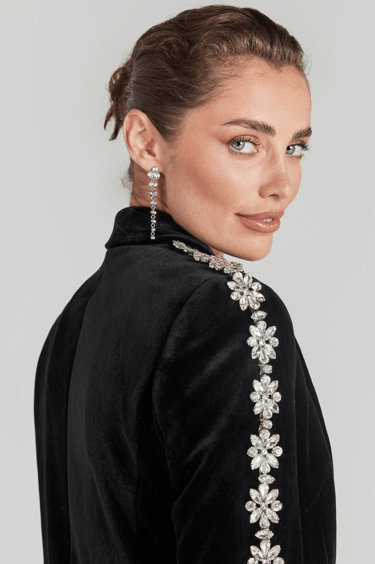 Lumina Kadife Blazer Ceket - Phentora