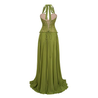 Emerald Korse Abiye Elbise - Phentora
