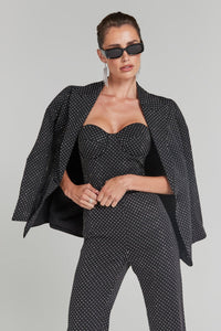 Polka Elegance Blazer Ceket - Phentora
