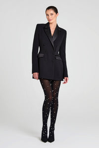 Monica Siyah Blazer Elbise - Phentora