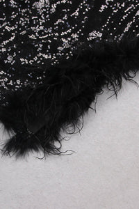 Payetli Blazer Elbise - Phentora