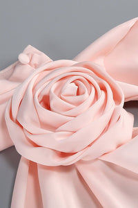 Boyundan Bağlamalı Drapeli Bridal Abiye Elbise - Phentora