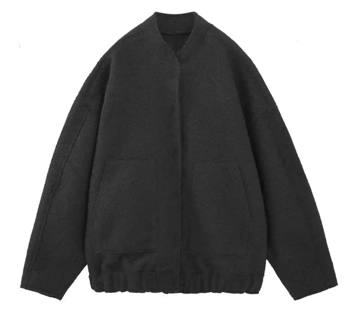 Paddington Peluş Düğmeli Ceket - Phentora