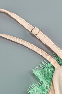 Payetli - embroidered Büzgü Detaylı Yırtmaçlı Abiye Elbise - Phentora