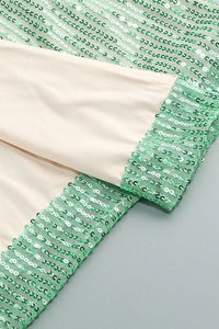 Payetli - embroidered Büzgü Detaylı Yırtmaçlı Abiye Elbise - Phentora