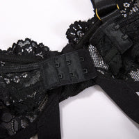 Metalik Zincir Detaylı Dekolteli Büstiyer Bodysuit - Phentora
