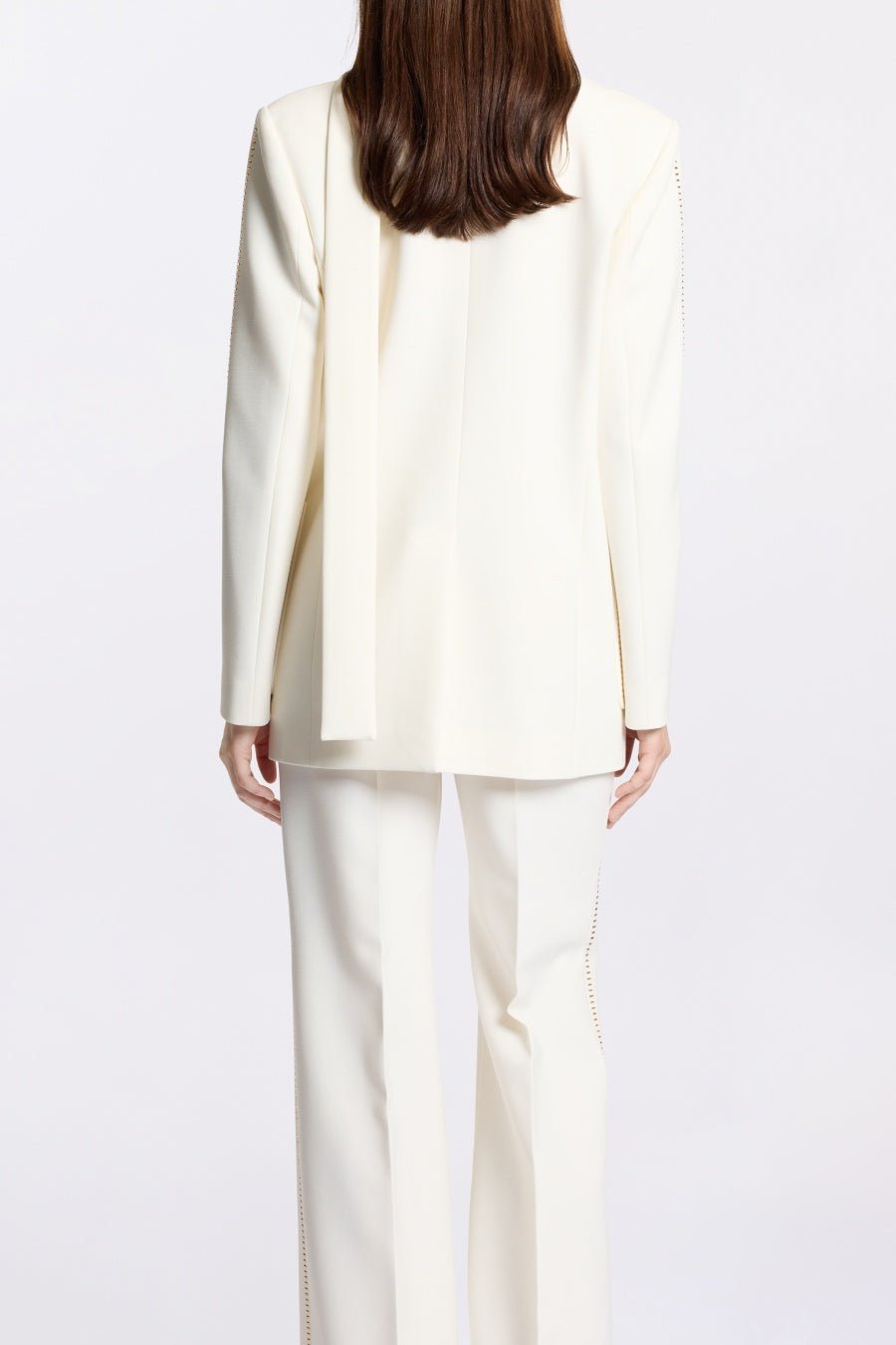 Ophelia Scarf - Detailed Blazer Takım - Phentora