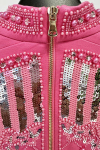 Padded - shoulder Mini Elbise - Phentora