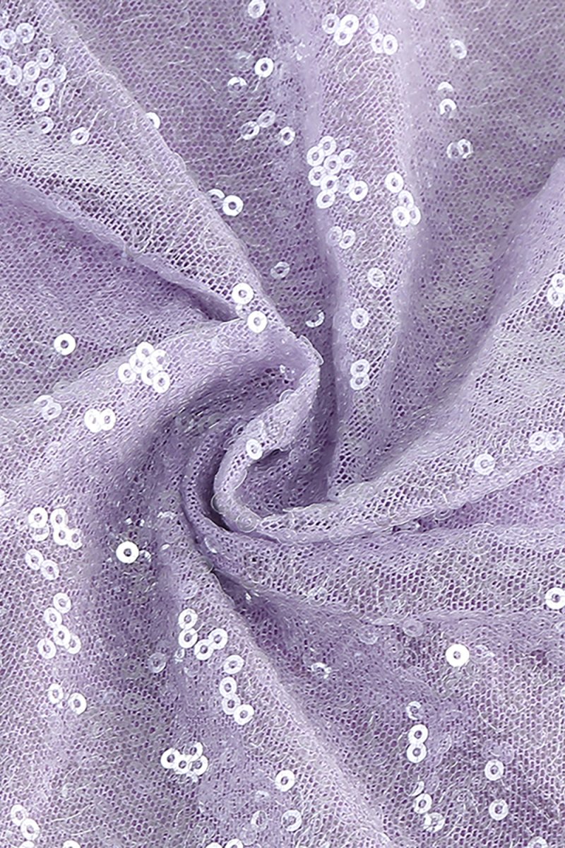 Omuzlu Payetli İşlemeli Mini Elbise - Phentora
