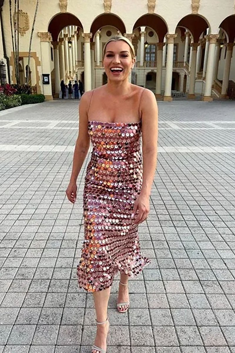 Slip Phoenix Midi Elbise - Phentora