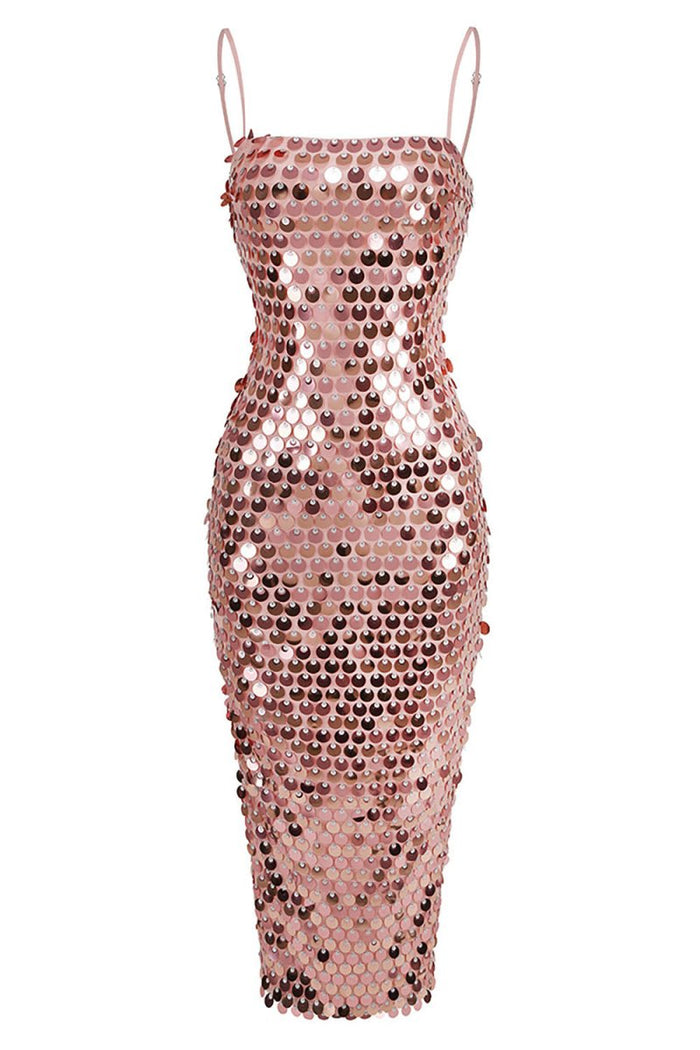 Slip Phoenix Midi Elbise - Phentora