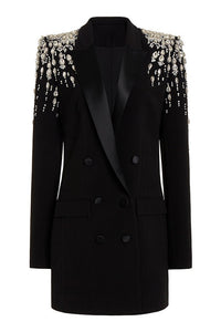 Kruvaze Blazer Elbise - Phentora