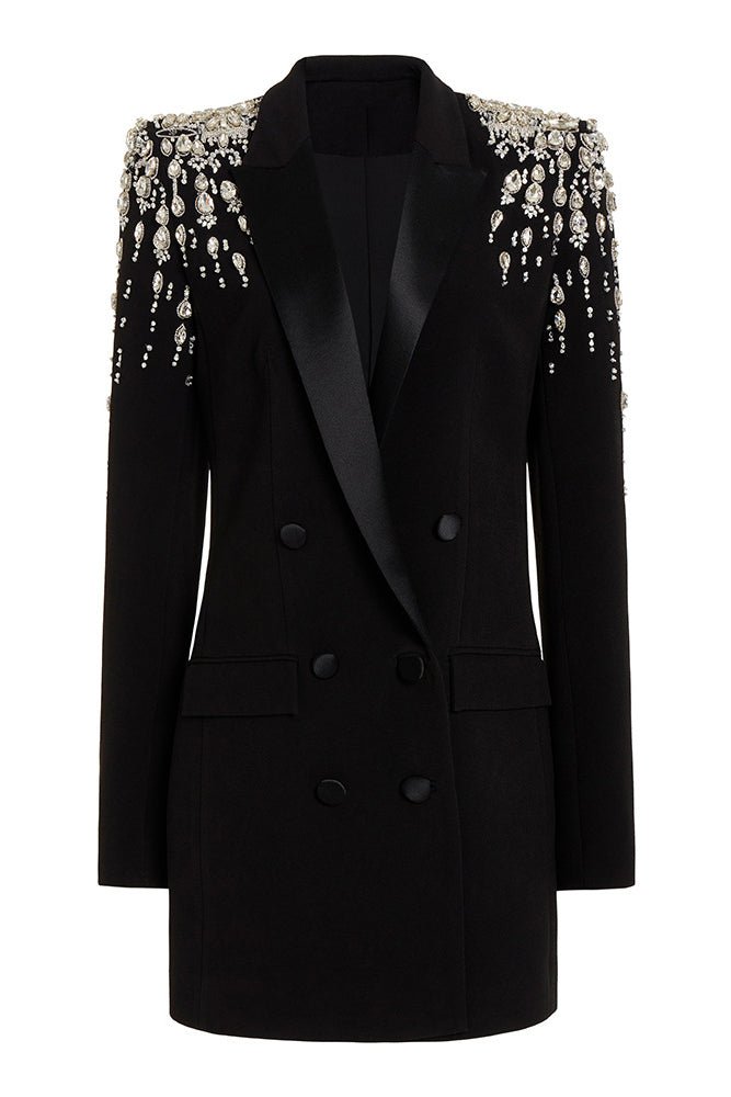 Kruvaze Blazer Elbise - Phentora