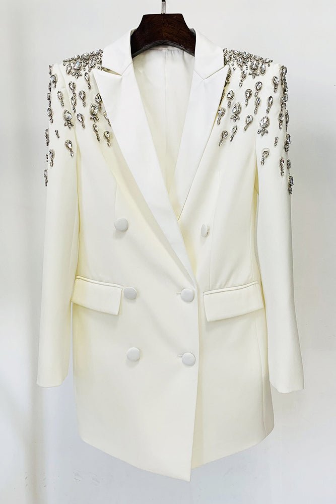 Kruvaze Blazer Elbise - Phentora
