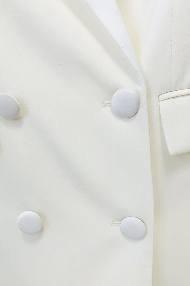Kruvaze Blazer Elbise - Phentora