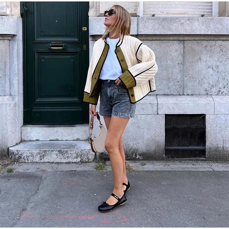 Rue Montclair Biyeli Kapitone Ceket - Phentora