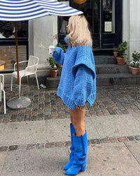 Camden Oversize Triko Kazak - Phentora