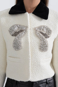 Metalik Tüvit Blazer - Phentora