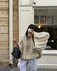 Holly - Pembe Oversize Kazak - Phentora