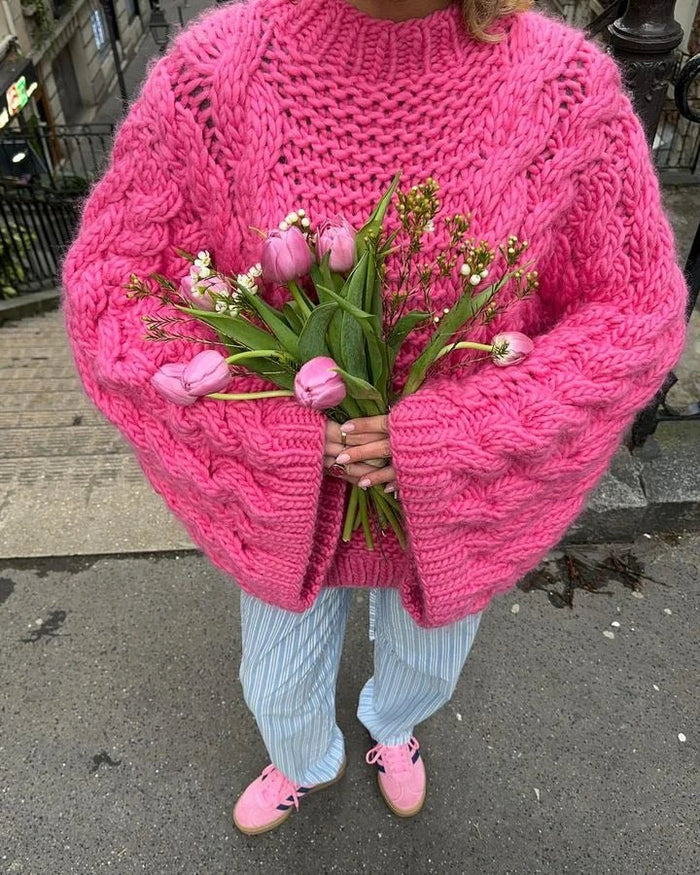 Holly - Pembe Oversize Kazak - Phentora