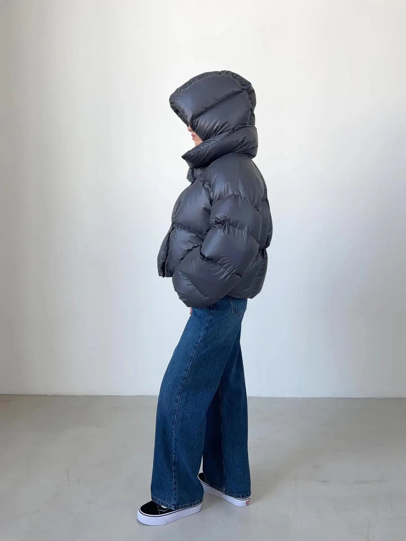 Alaia | Siyah Bomber Ceket - Phentora