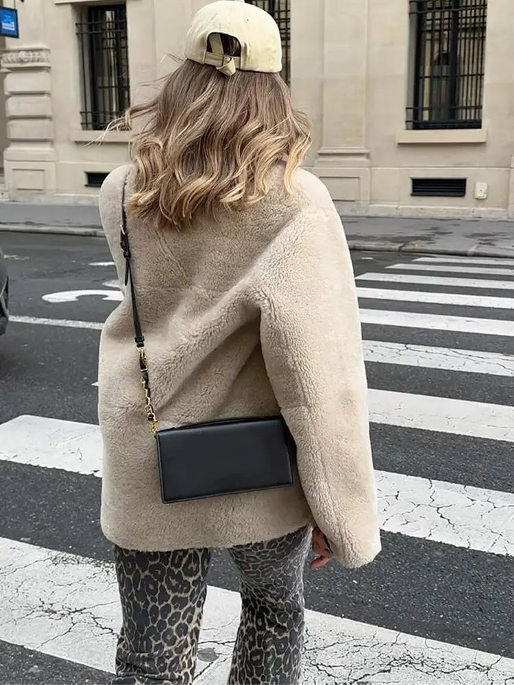 Luna - Peluş Toggle Kaban - Phentora