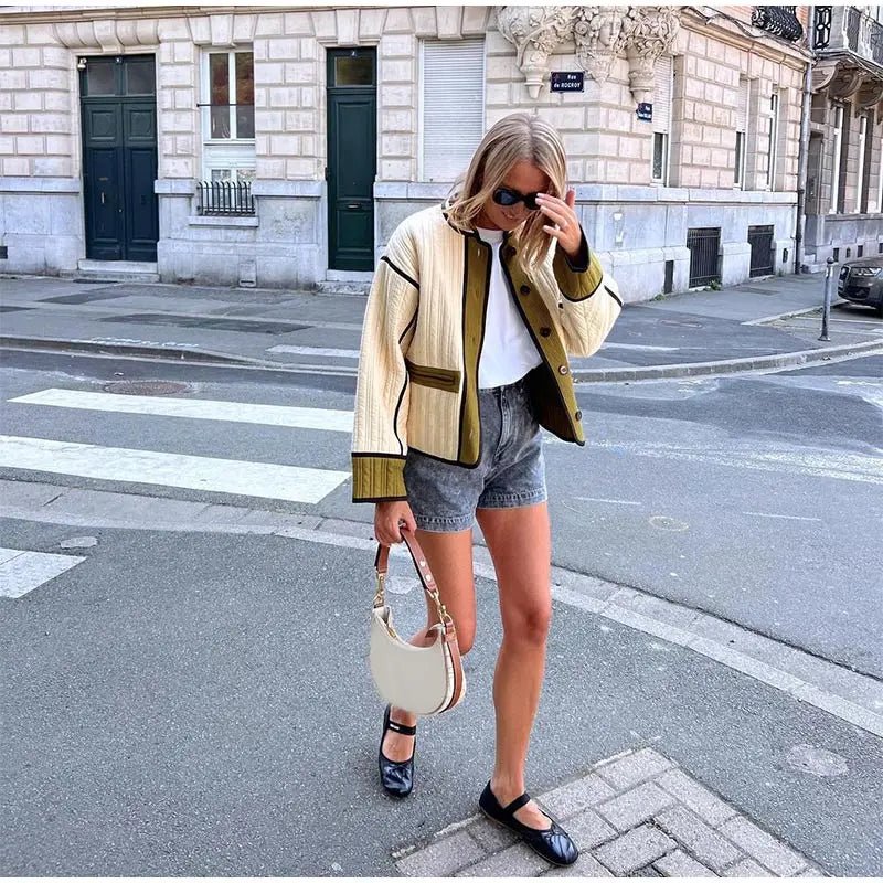 Rue Montclair Biyeli Kapitone Ceket - Phentora