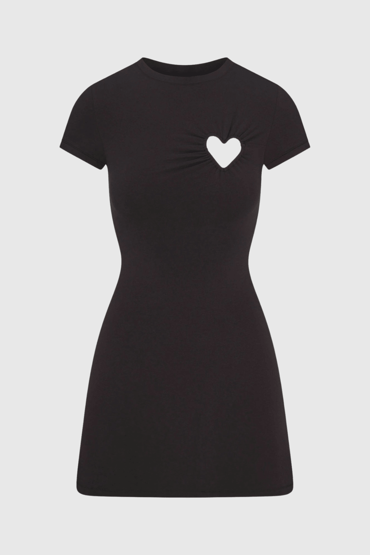 Shalita Heart Mini Elbise - Siyah - Phentora