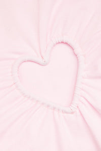 Shalita Heart Mini Elbise - Pembe - Phentora