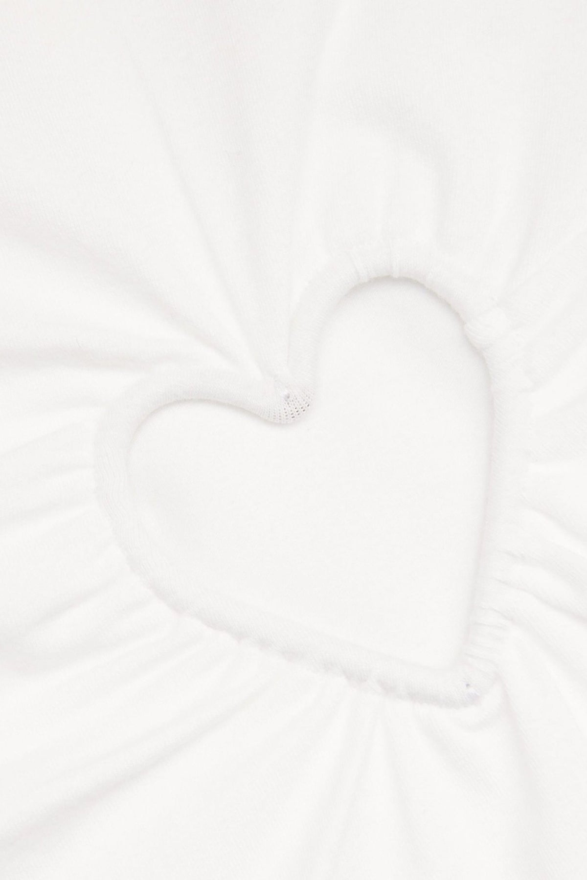 Shalita Heart Mini Elbise - Beyaz - Phentora