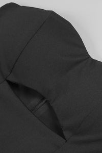 Pencere Detaylı Drop - Bel Abiye Elbise - Phentora