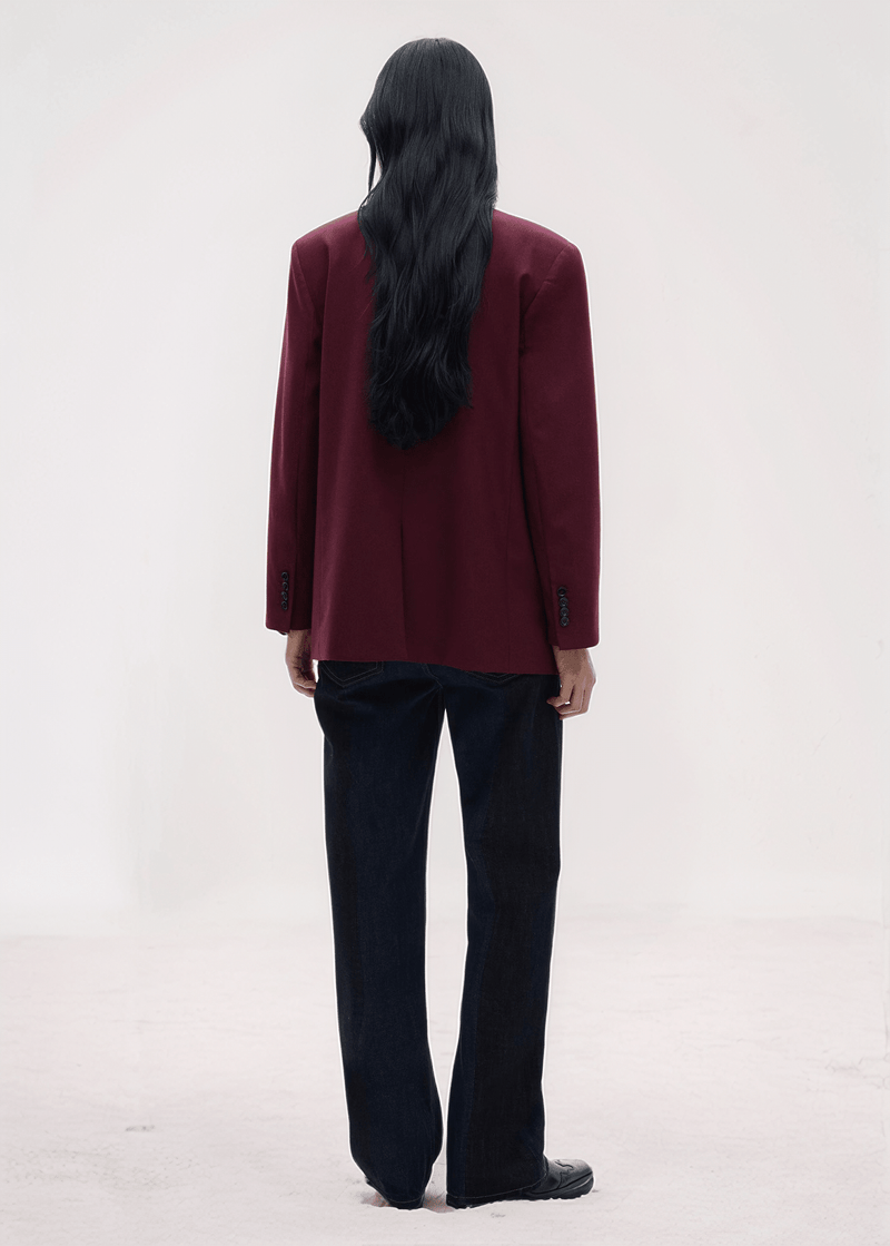 Lindsey Bordo Blazer - Phentora
