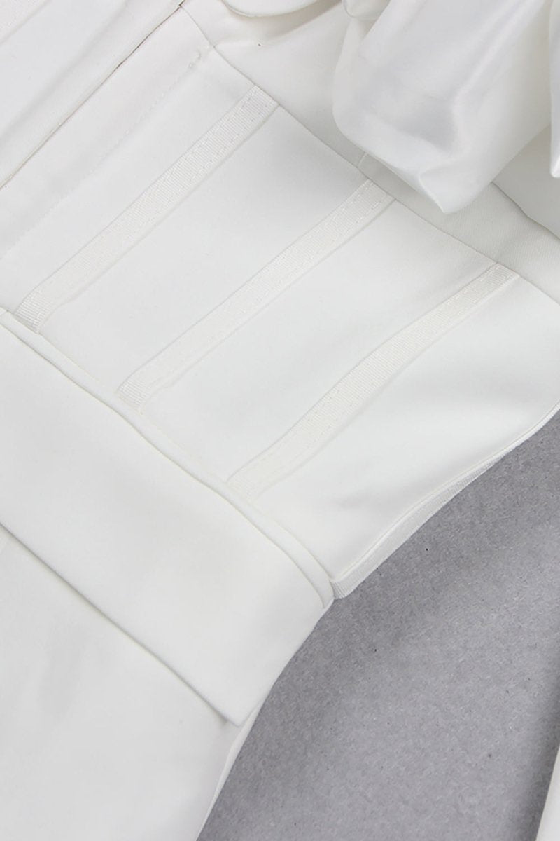 Derin V Yaka Blazer Elbise - Phentora