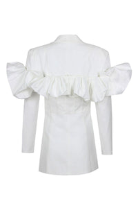 Derin V Yaka Blazer Elbise - Phentora