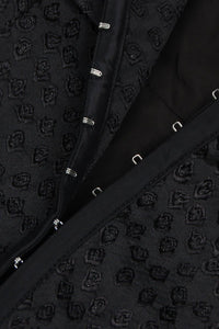 Yaka Jakarlı Blazer Elbise - Phentora