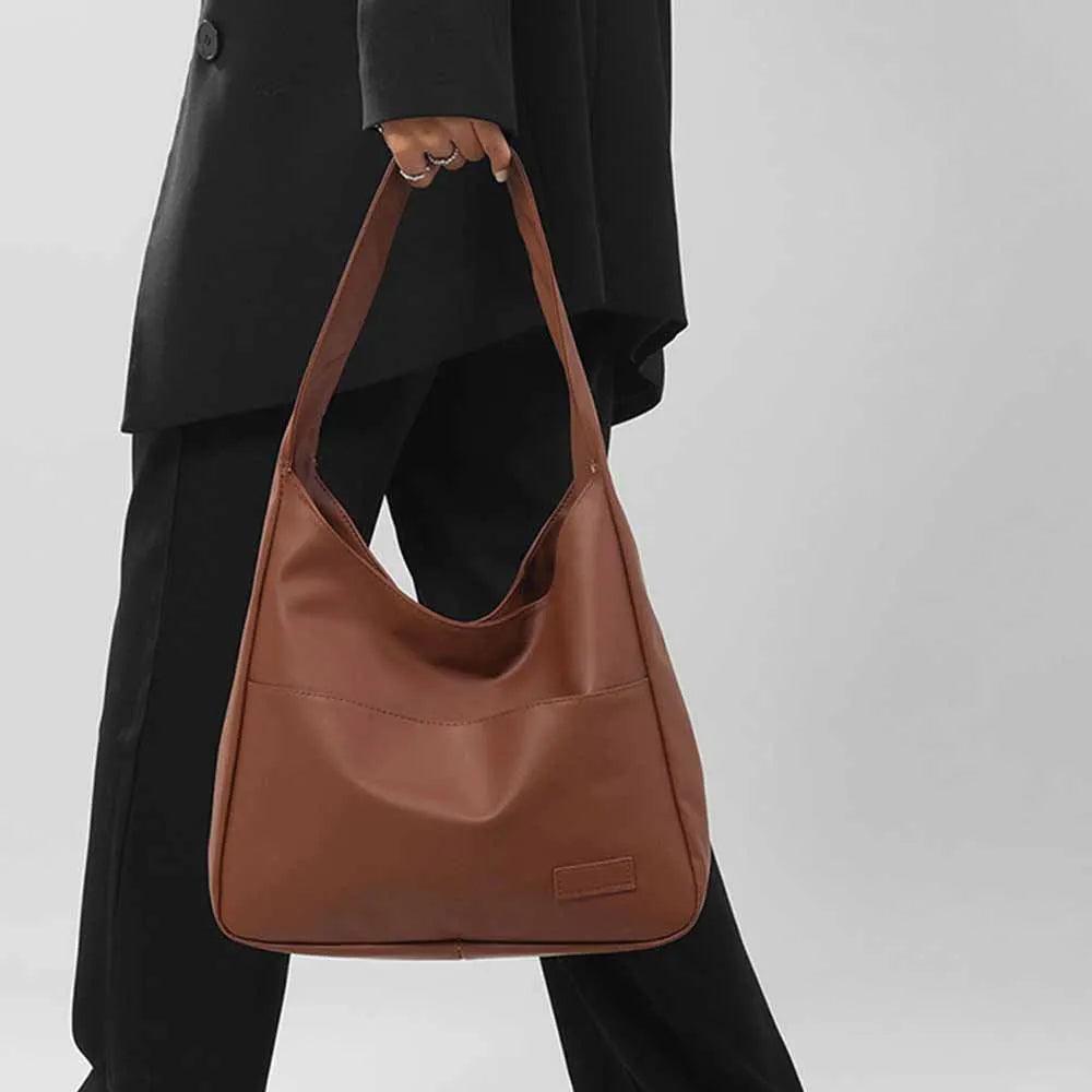 Minimalist Retro Omuz Çantası - Phentora