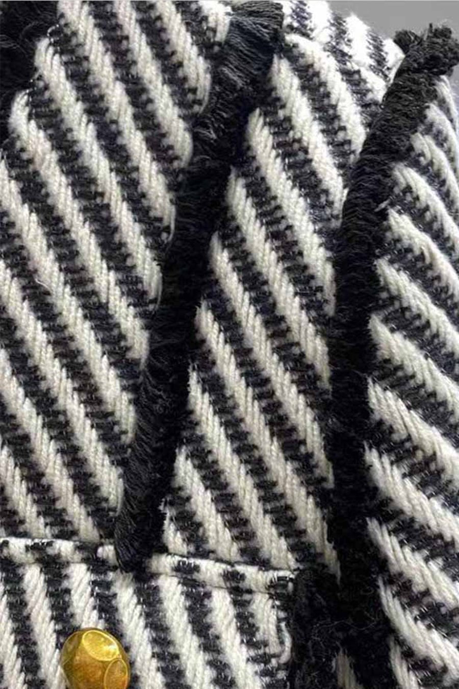 Çizgili Tüvit Blazer - Phentora