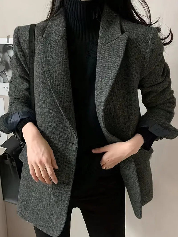 Waverly Dikişli Balıksırtı Blazer Ceket - Phentora
