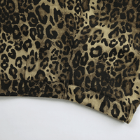 Leopar Desenli Mini Etek - Phentora
