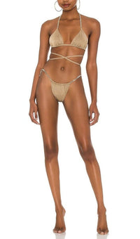 Strap Zincir Detaylı Bikini - Phentora
