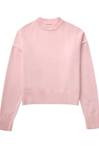 Pudra Pembe Oversize Triko - Phentora