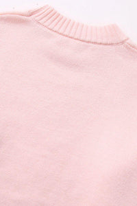 Pudra Pembe Oversize Triko - Phentora