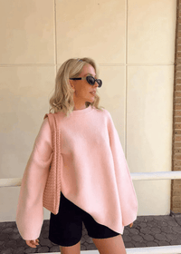Blush Breeze Oversize Kazak - Phentora